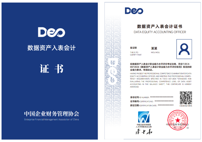 【大学生专场】2025年8月数据资产入表会计职业能力水平统一考试报名公告